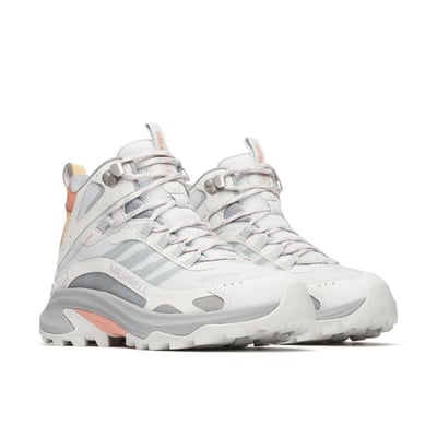 MERRELL MOAB SPEED 2 MID GTX 防水登山健行鞋 女款 霧灰色(038324)4