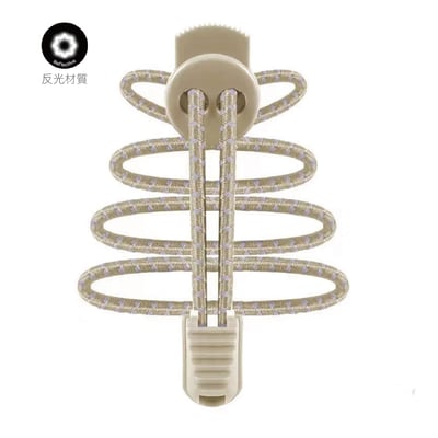 Racing Laces 運動跑步反光快扣鞋帶 多色可選 懶人鞋帶 彈性 反光設計17