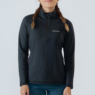 TAKODA  Maka 環保方格刷毛拉鍊保暖衣 女款 三色5