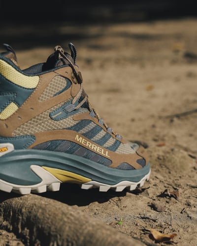 MERRELL MOAB SPEED 2 MID GTX 防水登山健行鞋 男款 棕綠色(038339)14