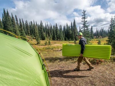 EXPED Ultra 1R 極輕量方型環保充氣睡墊 M-附防水打氣打氣袋 公司貨10