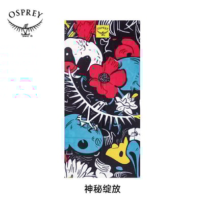 OSPREY小鹰户外魔術頭巾 男女適用 運動脖圍 面罩 防曬 透氣 神秘綻放/奇花秘境2