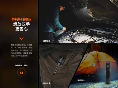 FENIX E35R 超亮便攜EDC手電筒 Max 3100 Lumens 公司貨7