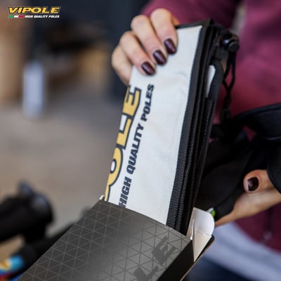 VIPOLE Trekker Violet鋁合金雙快調登山杖 果綠 /7075鋁合金/義大利製造/雙系統快扣+旋鈕/維修保固11