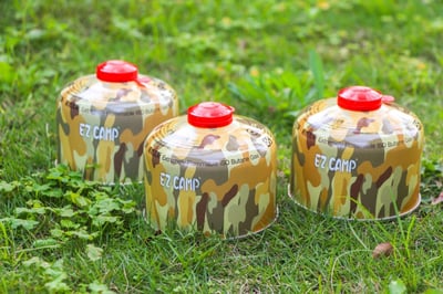 EZ CAMP 高山瓦斯罐 E-21 230g 迷彩罐5