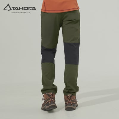 TAKODA Cordura®耐磨防風防潑登山長褲 女款 黑色/橄綠/藏青10