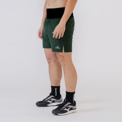 TAKODA Opo 多口袋機能跑褲 男女共版 森林綠4