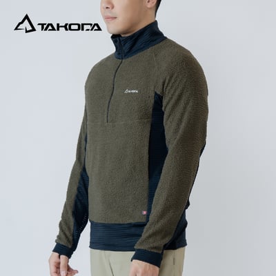 TAKODA Skan Primaloft® Evolve 半開襟夾克 男款 三色3