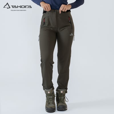 TAKODA Zuya 高彈防風防潑登山長褲 女款 兩色6