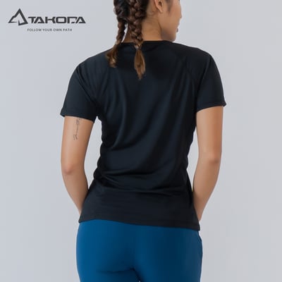 TAKODA Wi 環保機能輕量速乾短袖上衣 女款 多色8