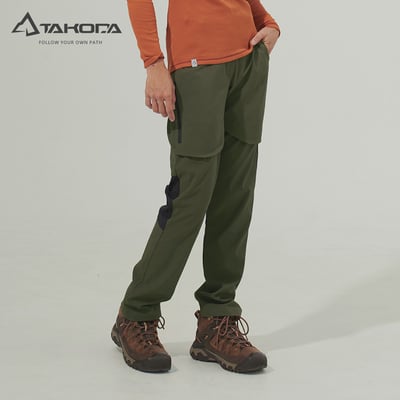 TAKODA Cordura®耐磨防風防潑登山長褲 女款 黑色/橄綠/藏青9
