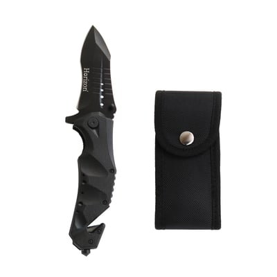 Horizon 天際線 黑化野人野外折疊刀/工具斧3