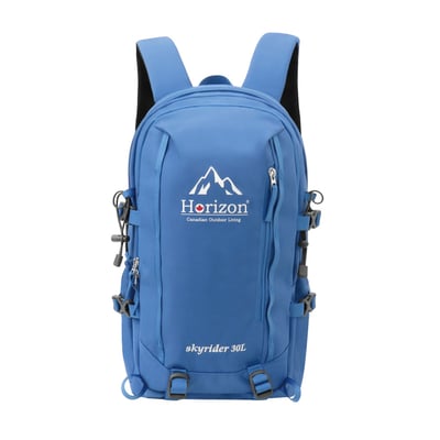 Horizon Outdoor 天行者負重強化減壓後背包 Skyrider 30L｜多夾層設計旅行登山背包│肩帶穩固好調節│背部減壓吸震軟板2