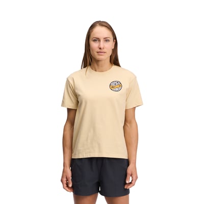 BLACK Diamond W Rope Badge Short Sleeve Tee 短袖上衣 鵝黃色 舒適 暢銷款(複製)4