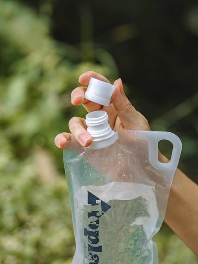 Topland 外接式行動濾水器 / 濾水器逆沖套件 新版設計 適用市面28mm口徑水袋 NEW12