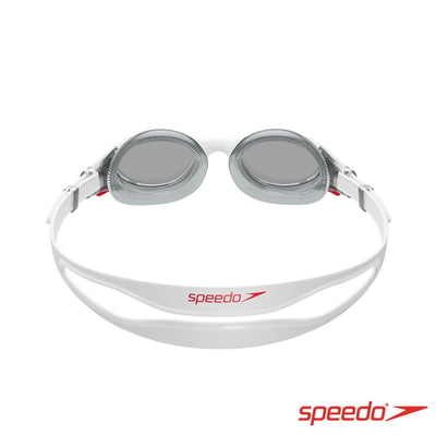 Speedo 成人 運動泳鏡 Biofuse2.0 白/紅4