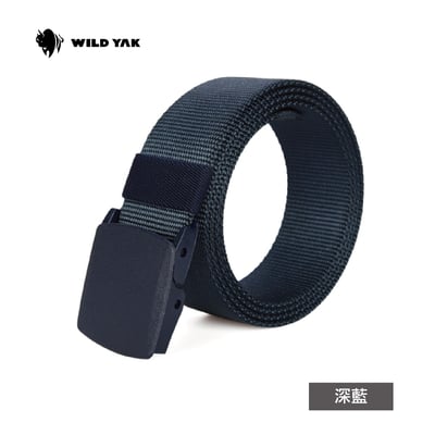 WILD YAK 帆布尼龍戰術腰帶 塑鋼扣頭 多色可選 登山 各種場合適用10