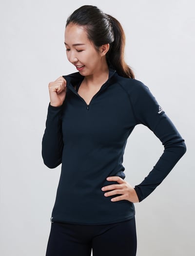 TAKODA  Maka 套頭拉鍊刷毛保暖衣 女款 黑/紫/灰/大地棕 四色11