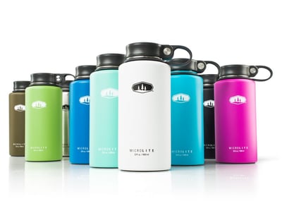 美國GSI-輕量不鏽鋼真空保溫瓶 1.0L(提環)/304不鏽鋼/輕量369g/保溫/多色可選/NEW2