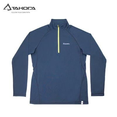TAKODA Wi 環保機能輕量排汗速乾拉鍊上衣 男款 多色8