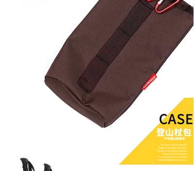 登山杖背包 2支裝 折叠易攜帶 收纳袋 600D牛津布面5