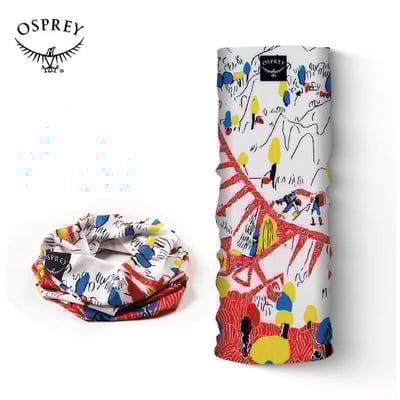 OSPREY小鹰户外魔術頭巾 男女適用 運動脖圍 面罩 防曬 透氣 探險流光/旭日之隅6