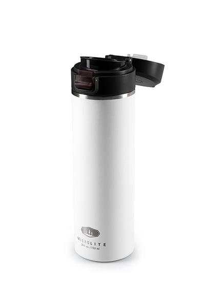 美國GSI-輕量不鏽鋼真空保溫瓶 720ml (彈蓋)/304不鏽鋼/314g11