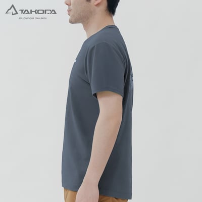 TAKODA Tipi 男純棉短袖印花系列-露營去 男款 兩色4