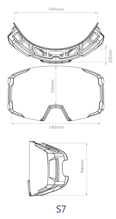 ZIV GENE系列 - S7 霧白框 / 防撞茶片電粉紅多層鍍膜2