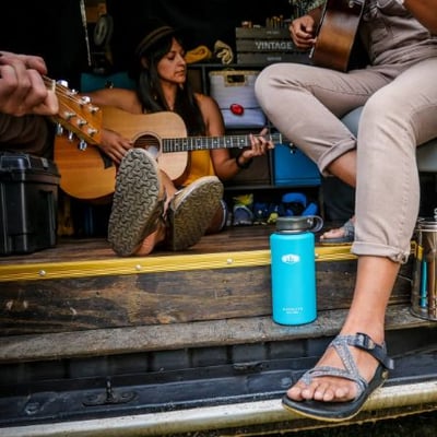 美國GSI-輕量不鏽鋼真空保溫瓶 1.0L(提環)/304不鏽鋼/輕量369g/保溫/多色可選/NEW22