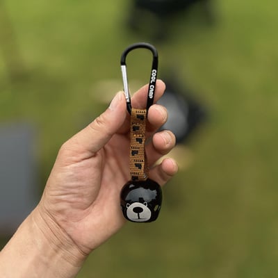 可愛熊鈴 風鈴 戶外徒步風鈴 露營掛飾 驅熊鈴 牛鈴2