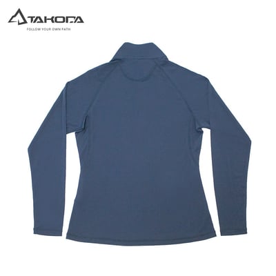 TAKODA Wi 環保機能輕量排汗速乾拉鍊上衣 女款 多色12