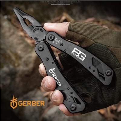 Gerber Bear 多功能工具鉗 尼龍保護套 完整鎖頭工具 野外求生 車載 居家 攜帶方便 限時優惠3