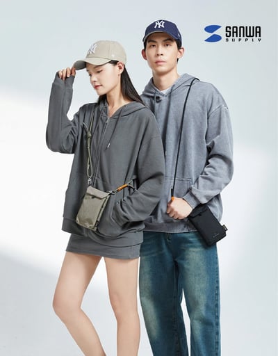 日本 SANWA SUPPLY BAG1隨身手機包 護照包 摺疊包 證件包 外出包14