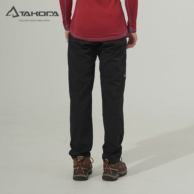 TAKODA Cordura®耐磨防風防潑登山長褲 女款 黑色/橄綠/藏青4