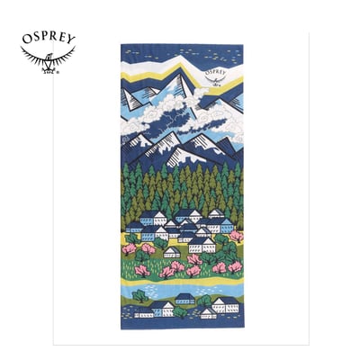 OSPREY小鹰户外魔術頭巾 男女適用 運動脖圍 面罩 防曬 透氣 印象畫系列23