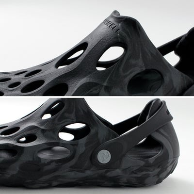 MERRELL HYDRO MOC 風格潮流洞洞鞋 黑/迷彩灰 (48595)12
