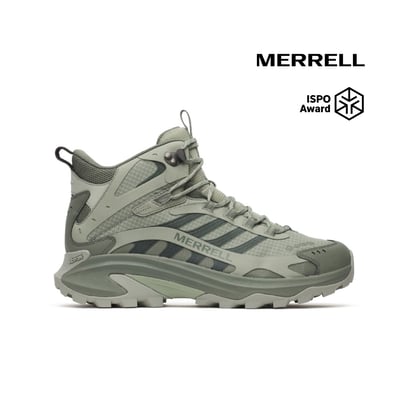 MERRELL MOAB SPEED 2 MID GTX 防水登山健行鞋 男款 鼠尾草綠 (00003461)1