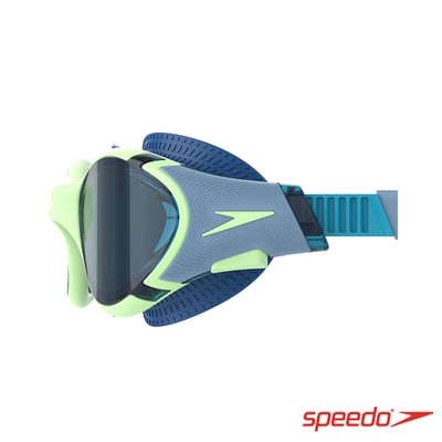 Speedo 成人 運動泳鏡 Biofuse2.0 鈷藍/淡綠4