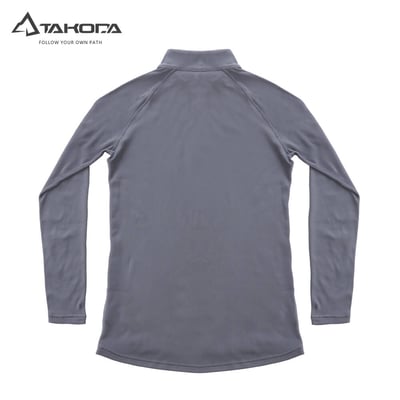 TAKODA  Maka 套頭拉鍊刷毛保暖衣 女款 黑/紫/灰/大地棕 四色19