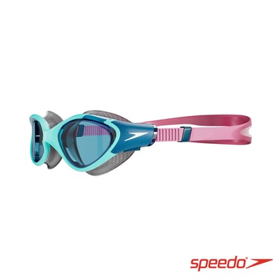 Speedo 女性 運動泳鏡 Biofuse2.0 海洋藍/紫【小臉型適用】3