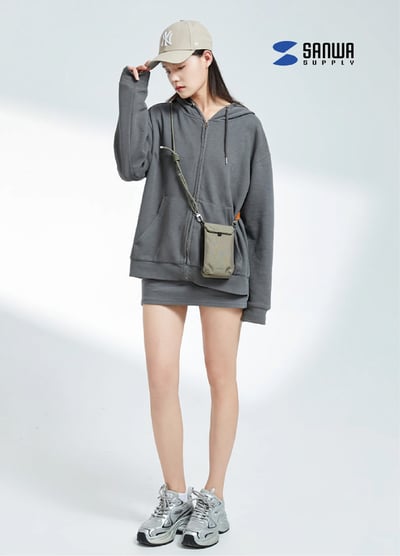 日本 SANWA SUPPLY BAG1隨身手機包 護照包 摺疊包 證件包 外出包12