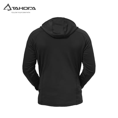 TAKODA  Skan 中層刷毛連帽外套 男款 黑色/暗岩藍 兩色13