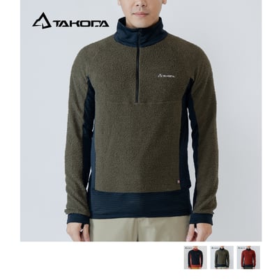TAKODA Skan Primaloft® Evolve 半開襟夾克 男款 三色1