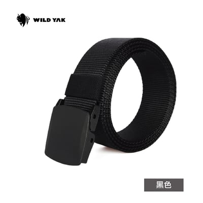 WILD YAK 帆布尼龍戰術腰帶 塑鋼扣頭 多色可選 登山 各種場合適用12