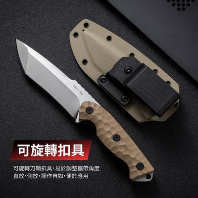 泰坦高硬度多功能户外野炊求生刀 重型加厚款 潛水刀 野營刀4