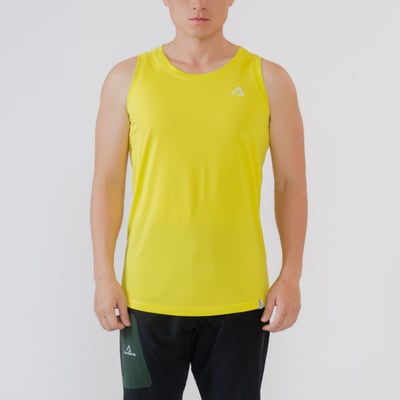 TAKODA Wi 環保機能速乾無袖背心 男款 黑/橙紅/黃 三色7