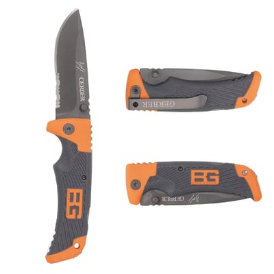 GERBER Bear Grylls Scout 貝爾求生系列折刀 野外求生刀 折刀 好攜帶3