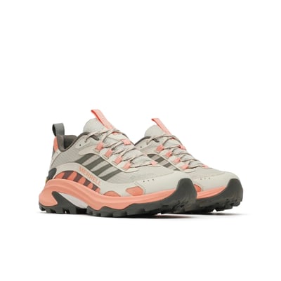 MERRELL MOAB SPEED 2 GTX 防水登山健行鞋 女款 玄武岩/朱紅色 (00005349)4