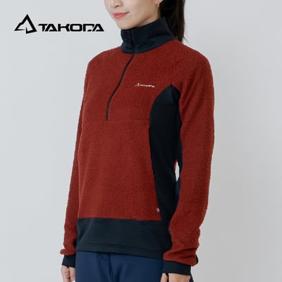 TAKODA Skan Primaloft® Evolve 半開襟夾克 女款 三色3